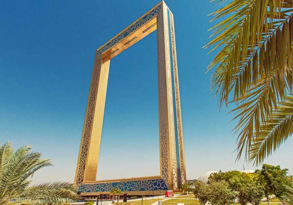 Dubai frame