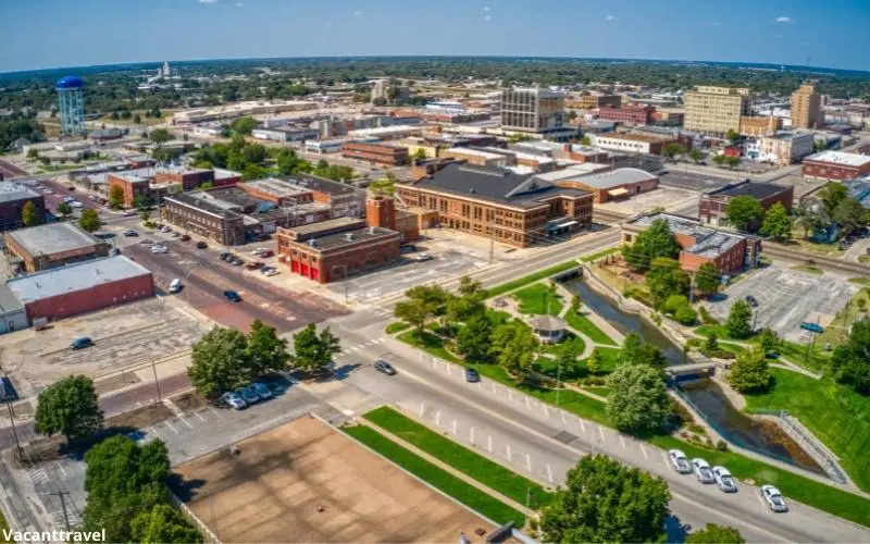 Visiting the Downtown Hutchinson